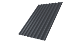 Профнастил С20R 0.45 PE RAL 7024 мокрый асфальт