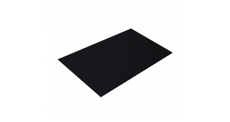 Плоский лист 0.5 Drap TX RAL 9005 черный