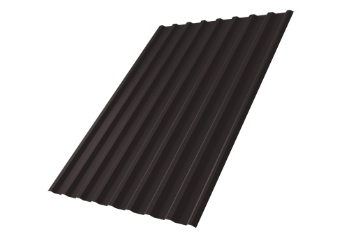 Профнастил С20R 0.45 Drap ST RAL 9005 черный