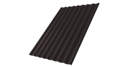 Профнастил С20R 0,5 Satin Matt TX RAL 9005 черный