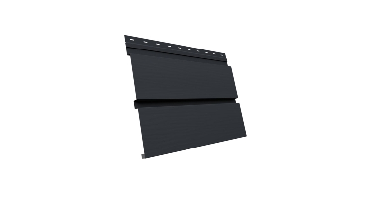 Квадро брус 3D 0.5 GreenCoat Pural BT, matt с пленкой RR 23 темно-серый