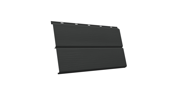 ЭкоБрус 3D 0,345 GL 0.5 Velur X с пленкой RAL 7016 антрацитово-серый