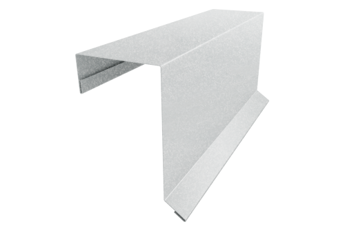 Планка торцевая кровельная фальц 65х97 0,5 Zn (3м)
