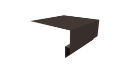 Планка околооконная сложная Экобрус Grand Line 200х75х25 0,45 Drap TR RR 32 темно-коричневый (2м)