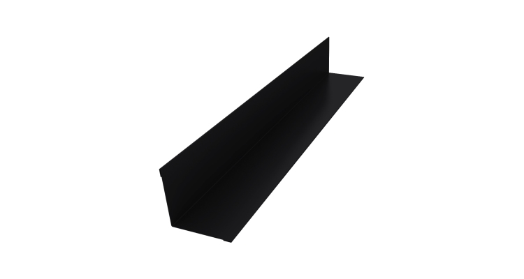 Угол внутренний 30х30 0,45 Drap TR RAL 9005 черный (2м)