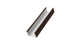 Стойка жалюзи Milan,Tokyo 0,45 Drap RAL 8017 шоколад (1,8м)